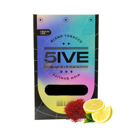 Табак для кальяна 5ive Medium Yellow kashmir (Лимон, Кашмир) 100 гр